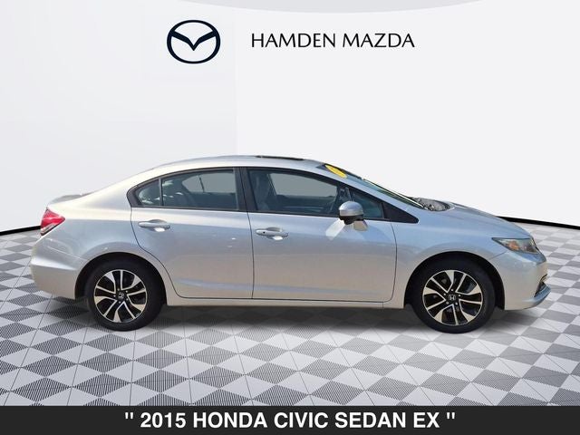 Used 2015 Honda Civic EX with VIN 19XFB2F83FE248773 for sale in Hamden, CT