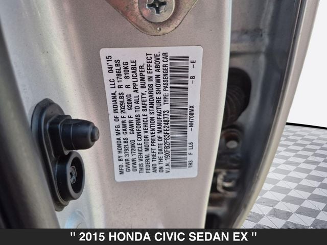 2015 Honda Civic EX