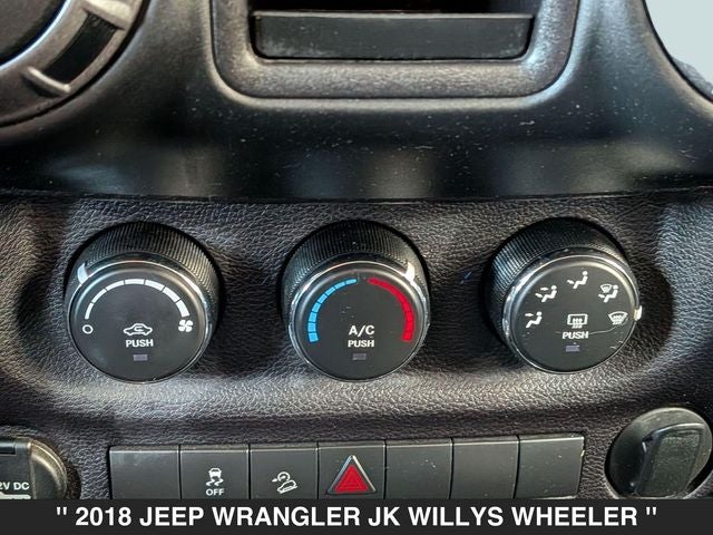 2018 Jeep Wrangler JK Willys Wheeler