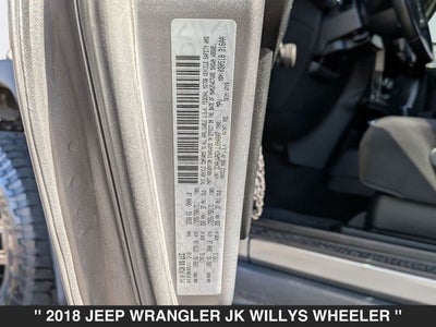 2018 Jeep Wrangler JK Willys Wheeler