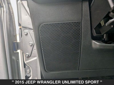 2015 Jeep Wrangler Unlimited Sport UNLIMITED SPORT