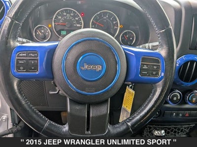 2015 Jeep Wrangler Unlimited Sport UNLIMITED SPORT