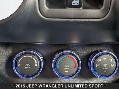 2015 Jeep Wrangler Unlimited Sport UNLIMITED SPORT