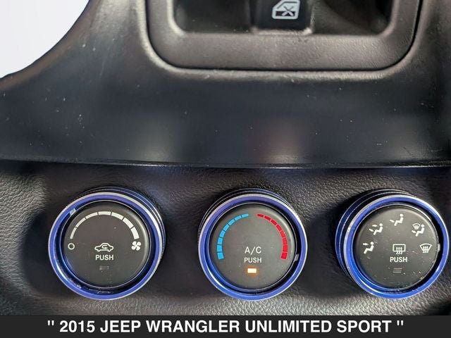 2015 Jeep Wrangler Unlimited Sport UNLIMITED SPORT