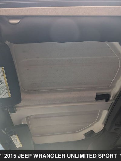 2015 Jeep Wrangler Unlimited Sport UNLIMITED SPORT