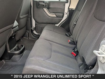 2015 Jeep Wrangler Unlimited Sport UNLIMITED SPORT