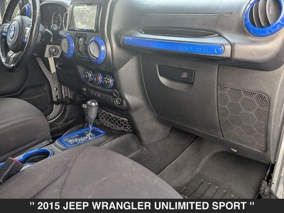 2015 Jeep Wrangler Unlimited Sport UNLIMITED SPORT