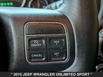 2015 Jeep Wrangler Unlimited Sport