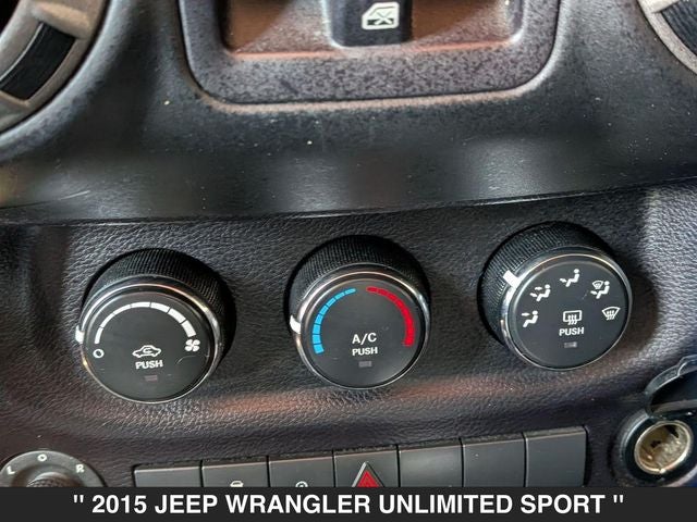 2015 Jeep Wrangler Unlimited Sport
