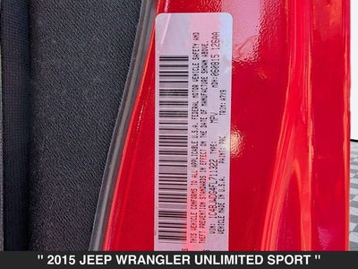 2015 Jeep Wrangler Unlimited Sport