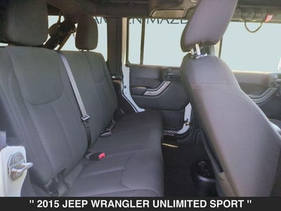 2015 Jeep Wrangler Unlimited Sport