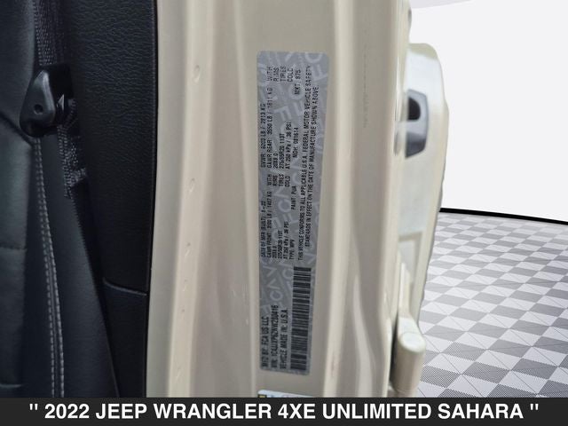 2022 Jeep Wrangler Unlimited Sahara 4xe