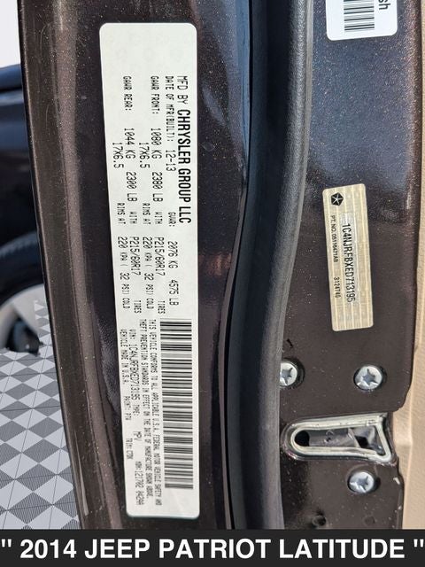 2014 Jeep Patriot Latitude