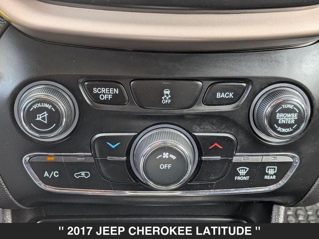 2017 Jeep Cherokee Latitude