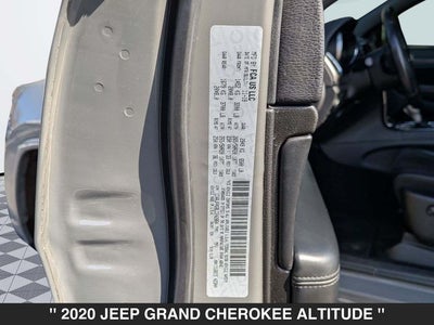 2020 Jeep Grand Cherokee Altitude