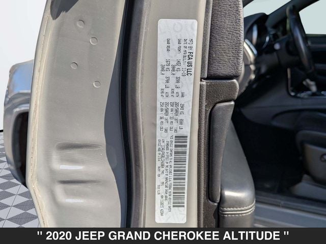 2020 Jeep Grand Cherokee Altitude