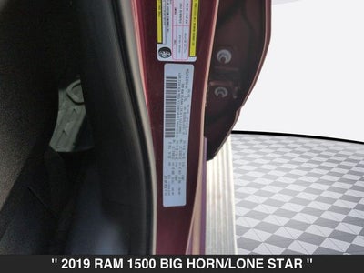 2019 RAM 1500 Big Horn/Lone Star