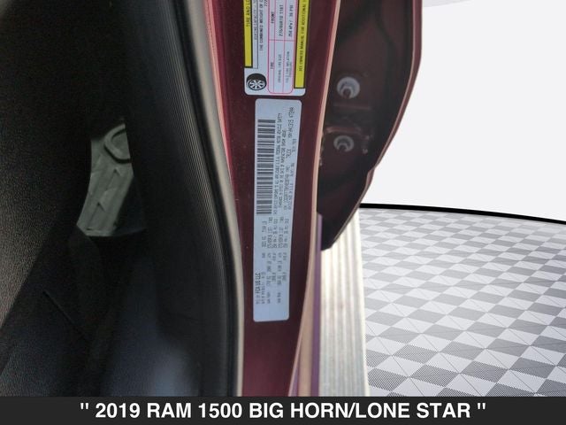 2019 RAM 1500 Big Horn/Lone Star