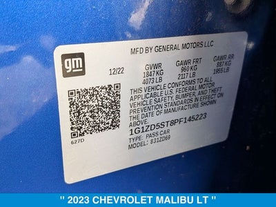 2023 Chevrolet Malibu LT 1LT