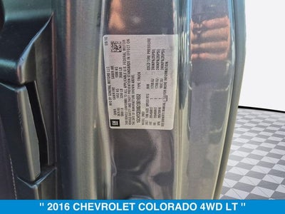 2016 Chevrolet Colorado LT