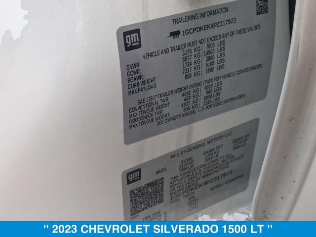 2023 Chevrolet Silverado 1500 LT