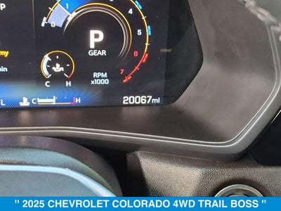2025 Chevrolet Colorado Trail Boss