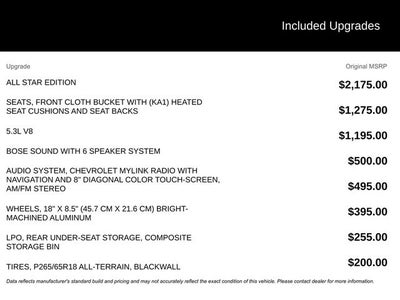 2018 Chevrolet Silverado 1500 LT LT1