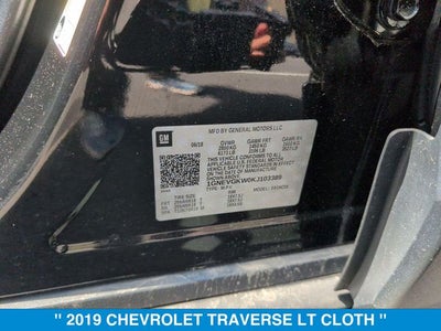 2019 Chevrolet Traverse LT Cloth w/1LT