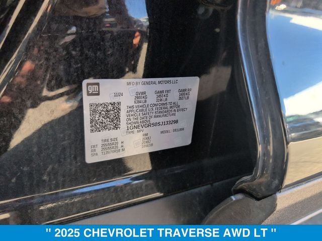 2025 Chevrolet Traverse LT 2LT