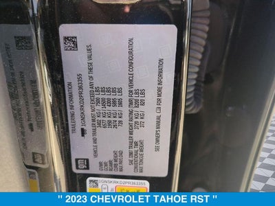 2023 Chevrolet Tahoe RST