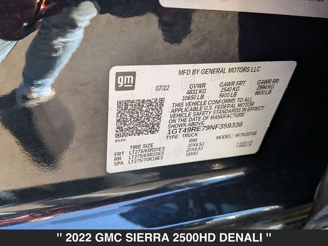 2022 GMC Sierra 2500HD Denali