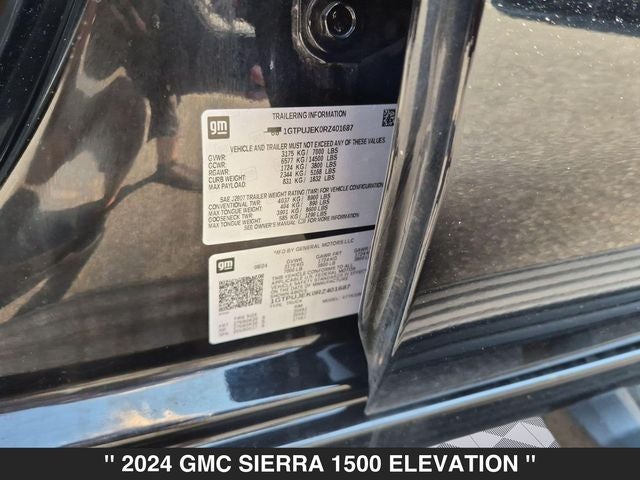 2024 GMC Sierra 1500 Elevation