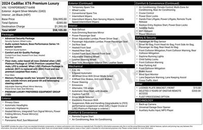 2024 Cadillac XT6 Premium Luxury