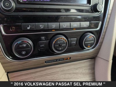 2016 Volkswagen Passat SEL Premium