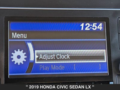 2019 Honda Civic LX