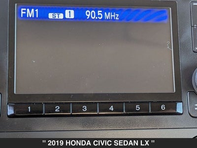 2019 Honda Civic LX