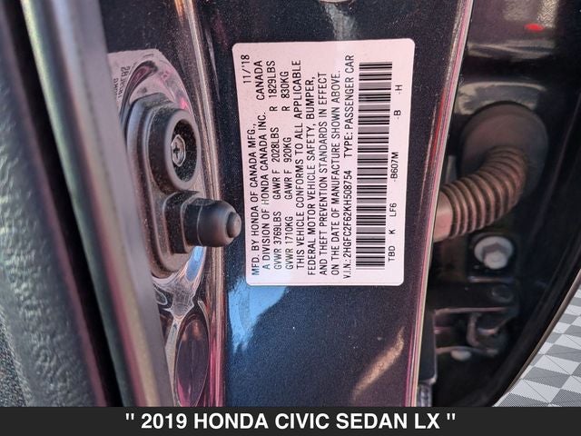 2019 Honda Civic LX