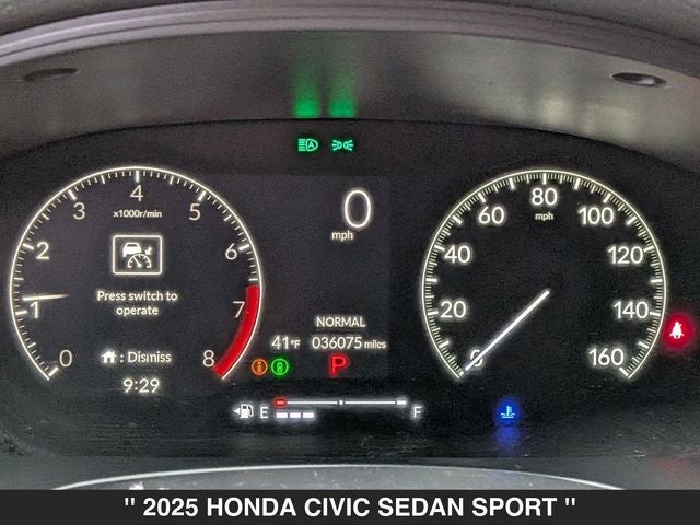 2025 Honda Civic Sport