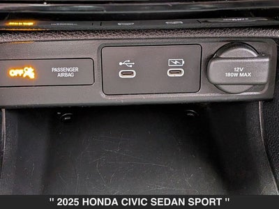 2025 Honda Civic Sport