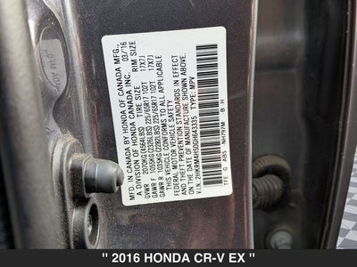 2016 Honda CR-V EX