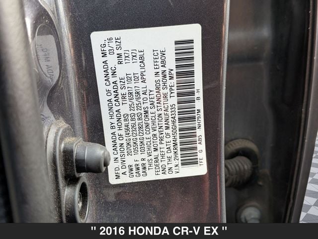 2016 Honda CR-V EX