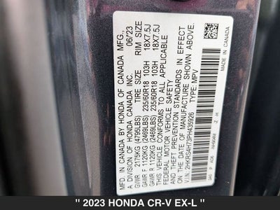 2023 Honda CR-V EX-L