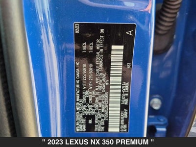 2023 Lexus NX 350 Premium
