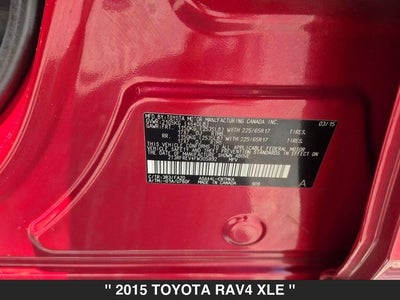 2015 Toyota RAV4 XLE