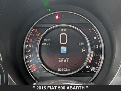 2015 FIAT 500 Abarth