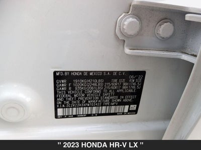 2023 Honda HR-V LX