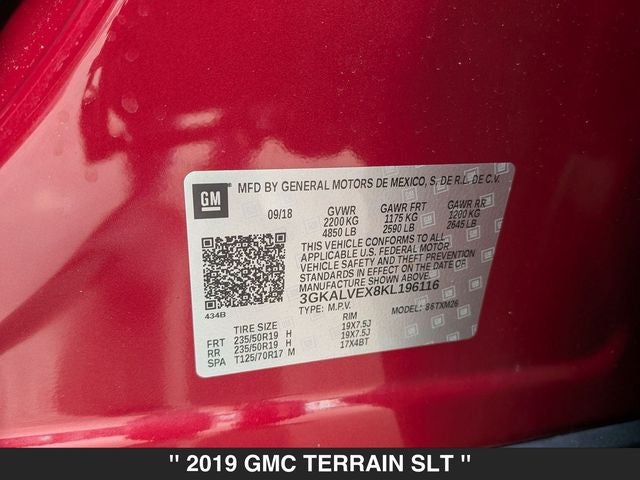 2019 GMC Terrain SLT