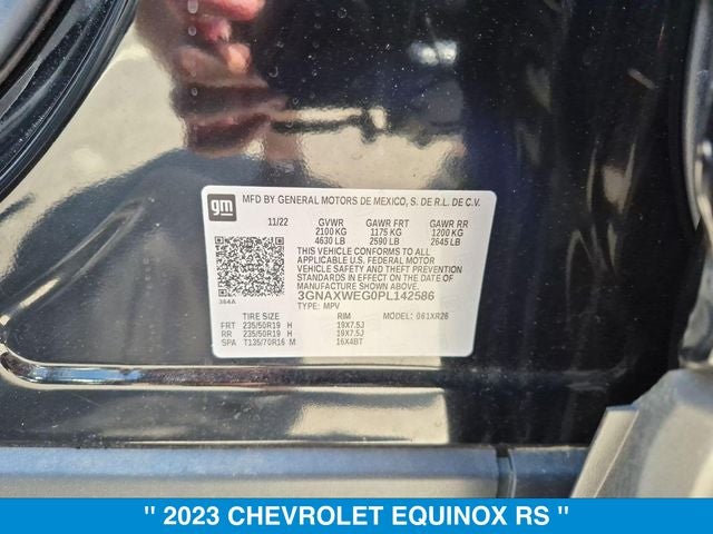 2023 Chevrolet Equinox RS