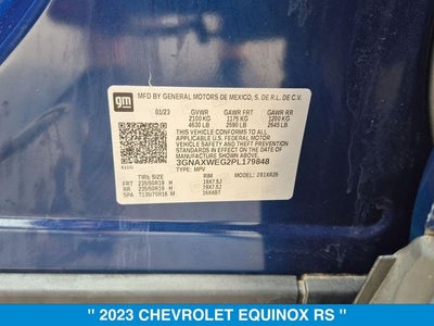 2023 Chevrolet Equinox RS