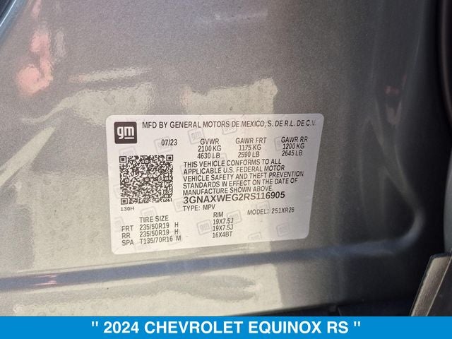 2024 Chevrolet Equinox RS